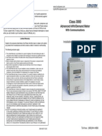 Class 3000: Advanced Kwh/Demand Meter