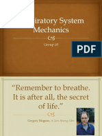 Respiratory System Mechanics