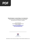 Download The Internet and Its Effect on Generations of Women in America by Jon Deutsch SN17271135 doc pdf