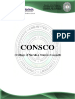 Consco: (College of Nursing Student Council)