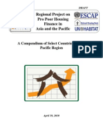 Pro Poor Housing Finance in Asia and The Pacific - Draft Com