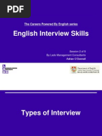 English Interview Skills: The Careers Powered by English Series