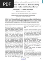 Download Improvement of Convection Heat Transfer by Using Porous Media and Nanofluid Review by Ijsrnet Editorial SN172722867 doc pdf