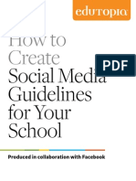 Edutopia Anderson Social Media Guidelines