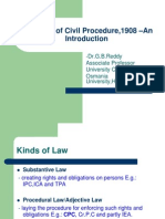 The Code of Civil Procedure, 1908: An Introduction to India's Primary Procedural Law