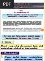 Download Metode Dan Pendekatan Dalam Studi Perbandingan Administrasi Negara by Rozary Ojha Nur Iman SN172736900 doc pdf