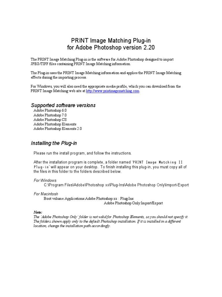 PRINT Image Matching PDF