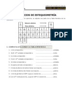 Ejercicios de Estequiometri Üa