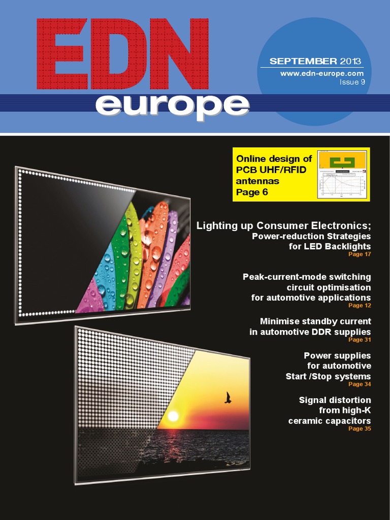 PDF Edne Sept 2013 | PDF | Amplifier | Electrical Impedance