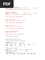 PSSE Sample Reports