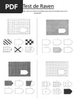 Test de Matrices Progresivas de Raven Abreviado | PDF