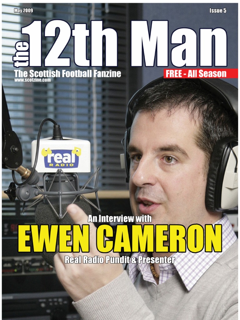 Issue 5 of The 12th Man PDF Rangers F.C. Liverpool F.C.