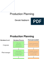 Production Planning: Devaki Nadkarni