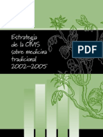 Estrategia de La OMS Sobre Medicina Tradicional 2002-2005