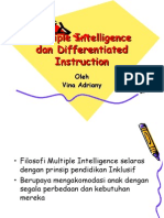 Multiple Intelligence Dan Differentiated Instruction