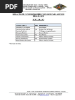 Resultado Selecao 2013 1Trim DI