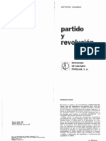 Gramsci Antonio Partido y Revolucion PDF