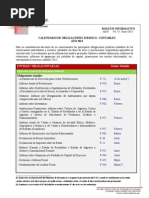 BOLETIN INFORMATIVO - Calendario Obligaciones Juridico - Contables 2013 (1)