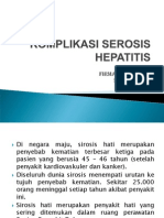 Komplikasi Serosis Hepatitis