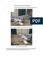 Informe de Avance Del Proyecto Aterramiento