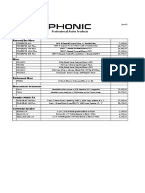 Phonic Pdf