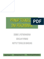 Prinsip Teknologi Dna Rekombinan 2010_2