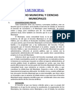 Derecho Municipal