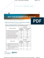 Codigos de Movimentacao e de Saque Do FGTS