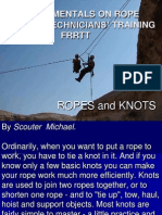 Basic Ropes and Knots
