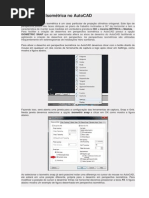 Perspectiva Isométrica no AutoCAD