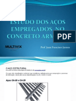 03 - ESTUDO DOS AÇOS EMPREGADOS  NO CONCRETO ARMADO