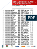 Clasificacion General Sexta Etapa