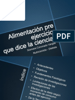 Alimentacion Pre Ejercicio SHORT