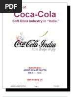 Download Anaiytical Study of Coca Cola by amar_gupta SN17286074 doc pdf