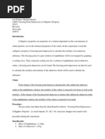 Download Freezing Point Depression Lab by Erryn Bard SN172867593 doc pdf