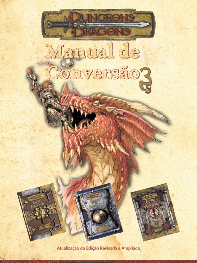 D&D - Manual de Conversões | Masmorras e Dragões