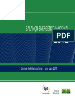 Balanço energético Brasil Relatório Final_2012_Web