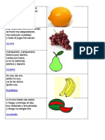 Adivinanzas de Frutas