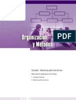 organización y métodos