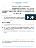 CONTRATO de PRESTAMO Con Interes y Garantia Prendaria