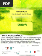 2ª Aula Bacia Hidrografica