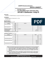 Compact Technical Specifications for LA76810A VIF/SIF/Y/Deflection 1chip IC