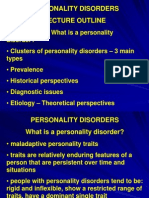 PS 280 12 Personality Disorders