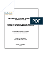 Guia Evaluacion de Proyectos PDF