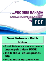 Aspek Seni Bahasa Ganu