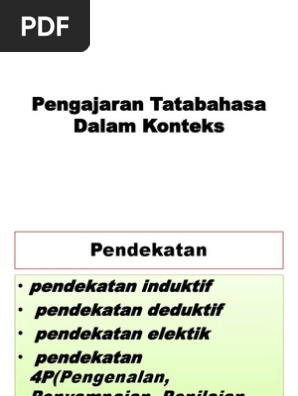Tatabahasa Dalam Konteks Pdf