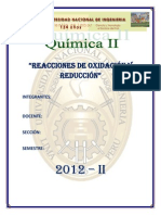 Informe de Quimica