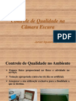 Controle de Qualidade Na Processadora Automática Da Camara Escura Aula III