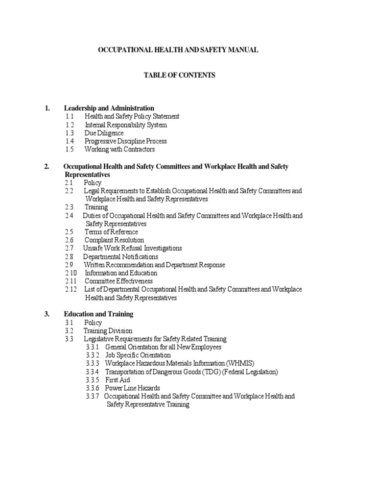 Workplace Safety Guide | PDF | Occupational Safety And Health | Safety