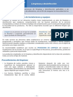 Manipulación de alimentos. Capítulo 7